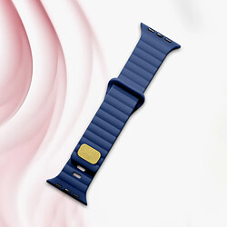 Acheter Avizar Bracelet pour Apple Watch 41mm / 40mm / 38 mm Silicone Souple et Doux Bleu Roi