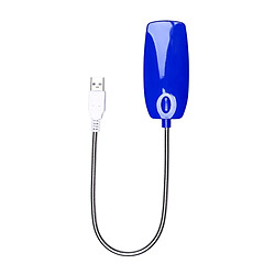 Wewoo Tube LED bleu 28 Portable USB Alimenté Flexible Lumière de Nuit de Lecture