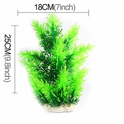 Acheter Wewoo Décoration aquarium Artificielle Arbre Plant Figurines D'herbe Miniatures Fish Tank Paysage, Taille: 18,0 x 25,0 cm