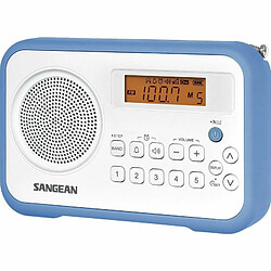 Avis Radio Sangean PRD18W Bleu Ambre Bleu/Blanc