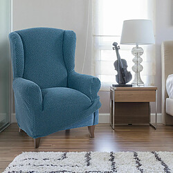 Avis Housse de fauteuil à oreilles Sofaskins NIAGARA - Celeste