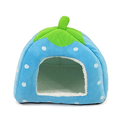 Wewoo Peluche pliable en forme de bleu fraise, courte, taille: S