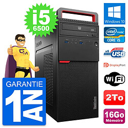 PC Tour Lenovo ThinkCentre M700 Core i5-6500 RAM 16Go Disque 2To Windows 10 Wifi - Occasion