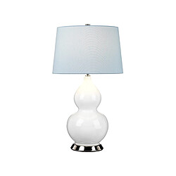 Elstead Lighting Isla Batten, Nickel poli, Blanc, Bleu