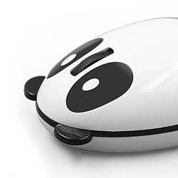 Mini Souris de Jeu Sans Fil Mignon Portable 2.4G Panda 1200 DPI 3 Boutons Blanc pas cher