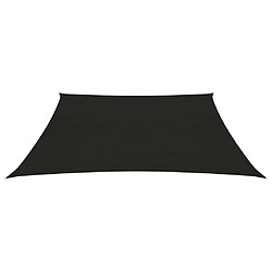 ComfortXL Voile D'ombrage 160 G/m² Noir 2,5x2,5 M Pehd