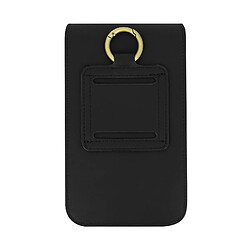 Avizar Étui Ceinture Smartphone Multipoche Vertical Horizontal Bouton Magnétique Noir