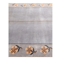 Vidal Tapis de laine 203x160 brun Darya pas cher