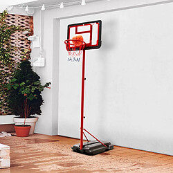 Bumber Panier de basket sur Pied Evolutif DENVER hauteur réglable de 1.05m à 1.65m Ballon et Pompe inclus