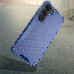 Acheter Avizar Coque pour Samsung Galaxy S23 Antichoc Coins Renforcés Design Nid d'Abeille Bleu