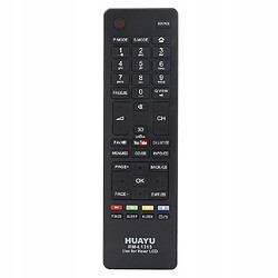 GUPBOO Télécommande Universelle de Rechange pour les comptes Haier TV HTR-A18M 55D3550 40D3500M 48D3500