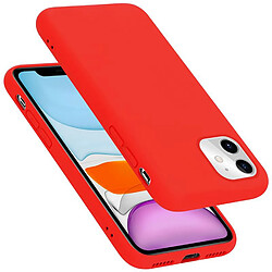 Cadorabo Coque iPhone 11 Etui en Rouge