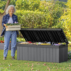 Avis Keter Boîte de rangement de jardin Darwin 380 L Gris