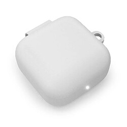 Attach Étui de Protection en Silicone pour Samsung Galaxy Buds Pro, Buds Live Casque Écouteurs en Blanc