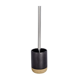 WENKO Brosse WC design liège Corc - Noir