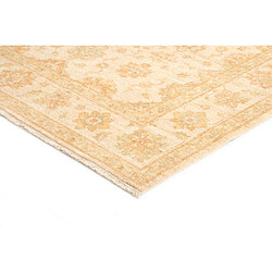 Vidal Tapis de laine 197x152 beige Kaizar pas cher