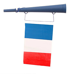 Totalcadeau Trompette à drapeau français - Supporter pas cher