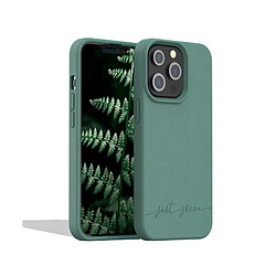 BIGBEN Coque iPhone 13 Pro Natura Night Green - Eco-conçue Just Green