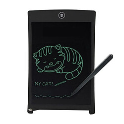 Wewoo Tablette graphique noir 8,5 pouces LCD détection de la pression E-Note / d'écriture sans papier