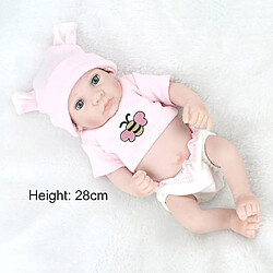 Universal 28cm enfants Reborn Baby Doll Washable Vinyl Vinyle NOUVELLAGE LE NOUVELLE-NOURNE pas cher