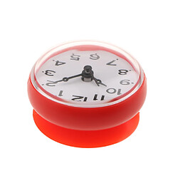 Acheter silicone étanche cuisine salle de bain baignoire douche ventouse horloge rouge