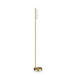 Ideal Lux Lampadaire multi-bras 4 lumières Laiton 1000Lm 3000K