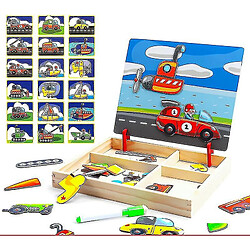 Universal Jouets pour enfants, puzzles en bois magnétiques, jeux éducatifs pour bébés, éducation