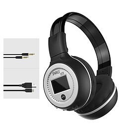 Avis Wewoo Oreillette Bluetooth Stéréo filaire sans fil subwoofer casque avec écran LED Design & microphone HD & FM, pour les téléphones mobiles & tablettes & ordinateurs portables, soutien 32 Go carte TF maximum gris