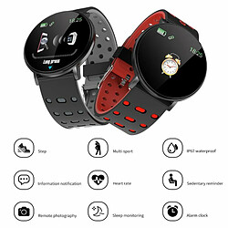 Avis Montre Intelligente Pression Artérielle Fréquence Cardiaque Podomètre Fitness Tracker Bracelet Intelligent Bleu