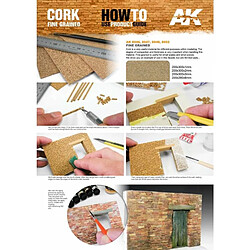 Avis Ak Interactive Cork Sheet – Coarse Grained 200x300x2mm - Décor Modélisme