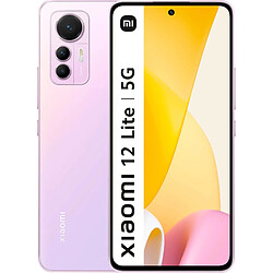 Xiaomi 12 Lite 5G 8 Go/256 Go Rose (Lite Pink) Double SIM 2203129G