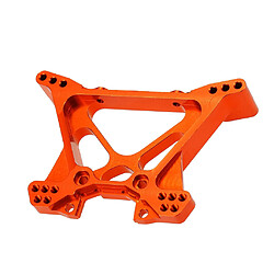 Tour de choc arrière en alliage d'aluminium pour 1/10 traxxas slash 4x4 rc car orange