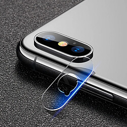 Wewoo Film de verre trempé 2pcs mocolo 0.15mm 9H 2.5D rond bord lentille de caméra arrière de pour iphone xs max