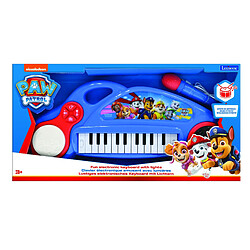 Lexibook Piano électronique pour enfants La Pat’ Patrouille avec effets lumineux et microphone - 24 touches