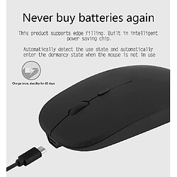 Avis Universal Ordinateur sans fil Bluetooth Opto-Electronic Mouse PC Mause de souris ergonomique rechargeable 2,4 GHz