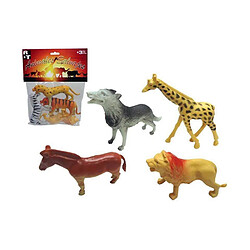 BigBuy Fun Figurines d'animaux 20,5 x 28 x 3 cm Jungle