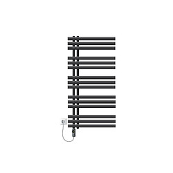 LuxeBath Radiateur salle de bain acier anthracite 60x120 cm avec élément chauffant 900W