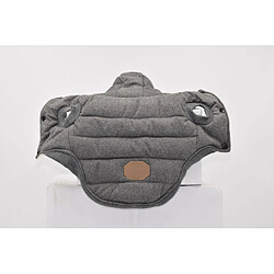 Wewoo Manteau d'hiver matelassé veste en coton super chaud et doux pour chien de compagnietaille M Gris pas cher