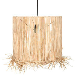 Atmosphera, Createur D'Interieur Suspension Raphia Haci Nature H.38 cm - Atmosphera