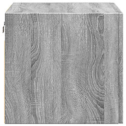 Acheter vidaXL Armoire murale sonoma gris 50x42,5x40 cm bois d'ingénierie