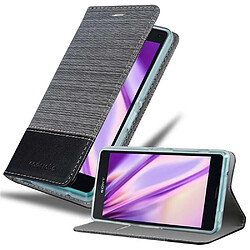 Cadorabo Coque Sony Xperia Z3 COMPACT Etui en Gris