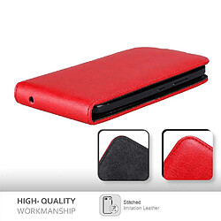 Cadorabo Coque Motorola MOTO C PLUS Etui en Rouge pas cher