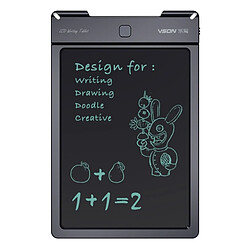 Wewoo Tablette graphique 13 pouces LCD écriture manuscrite dessin esquisse Graffiti griffonnage Doodle Conseil ou bureau à domicile écrit (noir)