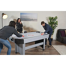 Play4Fun Table de Air Hockey Deluxe avec système Airflow 185 x 94cm