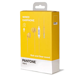 Celly PT-WDE001Y écouteur/casque Écouteurs Ecouteurs Connecteur de 3,5 mm Jaune