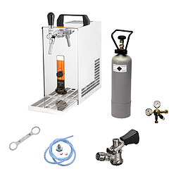 ich-zapfe Ensemble complet - Tireuse a biere - PYGMY 25 machine a biere, pompe a biere 1 ligne, 35 litres/h, Green Line, KEG:KeyKeg