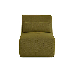 Lisa Design Onyx - fauteuil sans accoudoirs - en tissu mailles 3D pas cher