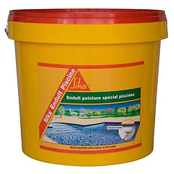 Complément d'imperméabilisation pour piscine SIKA Enduit Piscine - Blanc écume - Kit 6,16kg