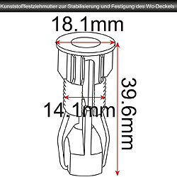 Helloshop26 Siège de toilette soft close quick release pour salle de bain 19_0000678 pas cher