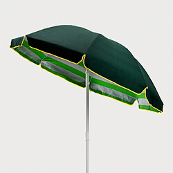 Avis Beachline Parasol de plage 200 cm coton Tropicana, Couleur: Vert foncé